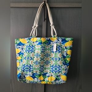 Colorful Patterned Tote Bag